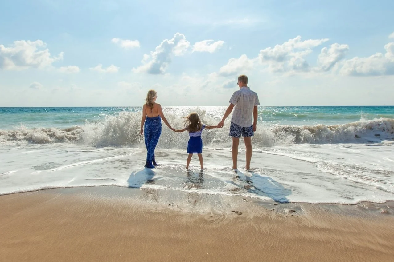 Famille Plage Ocean